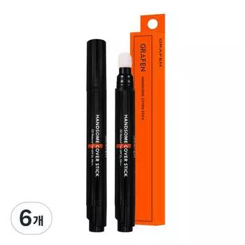 Мужской чехол-карандаш Graphene Handsome Cover Stick 3,5 г, нет. 3 Natural Tan, 6 шт., лучшая мужская косметика Кореи