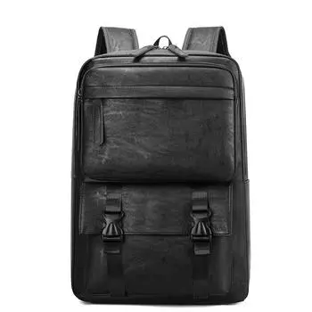 Мужской деловой дорожный рюкзак большой емкости, водоотталкивающий многофункциональный рюкзак, легкий рюкзак для поездок на работу чёрный