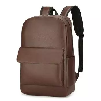 Мужской деловой компьютерный рюкзак для поездок на работу, рюкзак для студентов, школьный рюкзак большой емкости коричневый