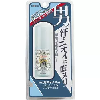 Men S Deonature Deonature Men S Soft Stone W Формула без ментола 20 г