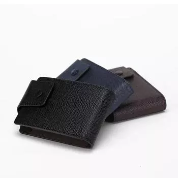 Мужской держатель для кредитных карт, кожаный кошелек для карт, чехол, кошелек для кредитного удостоверения личности, держатель для банковских карт, женский держатель для карт и кошелек для монет, мужской кошелек