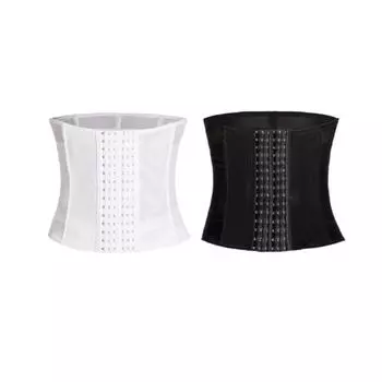 Мужской дышащий утягивающий жилет для груди, обтягивающий, корректирующий фигуру, шестибортный жилет XXL белый