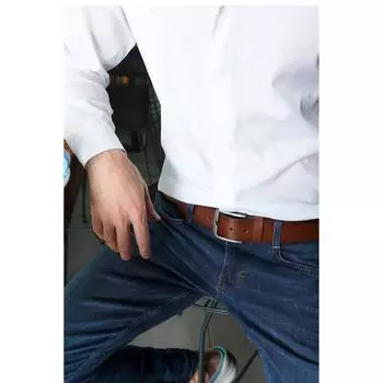 Мужской джинсовый ремень Tan Sport