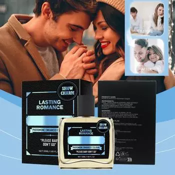 Мужской феромонный одеколон, привлекательность и уверенность, мужской феромонный спрей, натуральный и свежий без резкого запаха, 100 мл One size жёлтый