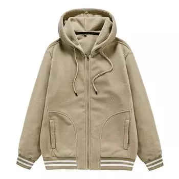 Мужской флисовый кардиган для занятий спортом на открытом воздухе, свитер, флисовое пальто, мужская весенне-осенняя куртка M