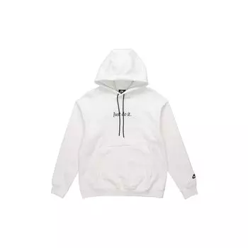 Мужской флисовый пуловер с капюшоном и шнурком Nike Sportswear, белый цвет CI9407-100 L