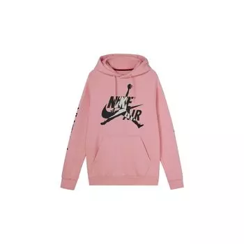 Мужской флисовый пуловер с капюшоном Jordan Jumpman Classics розовый BV6011-648 XS