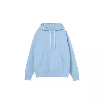 Мужской флисовый пуловер с капюшоном с вышитым логотипом Nike, синий DA0316-436 L