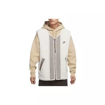 Мужской флисовый жилет на молнии Nike Sport Essentials+ с вышитым логотипом, минерально-серый DD5026-072 XL