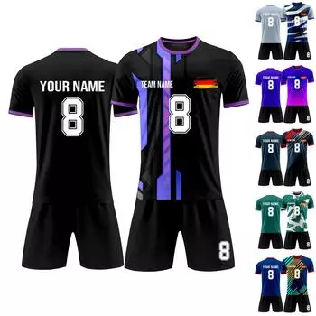 Мужской футбольный тренировочный костюм Hotspur Home Jerseys 16 чёрный