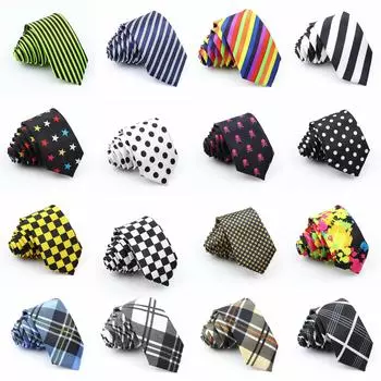 Мужской галстук, повседневный галстук, узкий узкий тонкий, однотонный клетчатый галстук в полоску, шелковый галстук-бабочка, галстуки, свадебная вечеринка, галстук, подарок 26