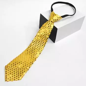 Мужской галстук с блестящими пайетками, винтажный деловой стиль, регулируемая резинка, однотонный легкий костюм, пальто, жилет, галстук для выступлений на сцене розы красного