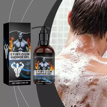 Мужской гель для душа для ухода за телом увлажняет и освежает тело и кожу массаж