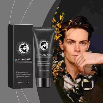 Мужской гель для укладки, освежающий гель для укладки, Airy Styling, освежающий гель для укладки Charm, бесследный на весь день One Size белый