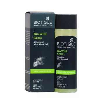 Мужской гель после бритья (120 мл), Bio Wild Grass After Shave Gel, Biotique 11.375