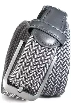 Мужской гольф-ремень Putrats, серый, разработанный кэдди, приносящим деньги: Надежно поддерживает талию, Эластичная сетка, Стильный, Подарок для подростков (Серый, 110см)