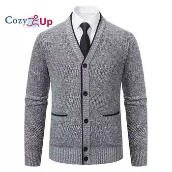 Мужской хлопковый кардиган Cosy Up M синий