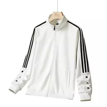 Мужской хлопковый кардиган оверсайз с флисовой толстовкой, повседневная универсальная и красивая куртка 8XL