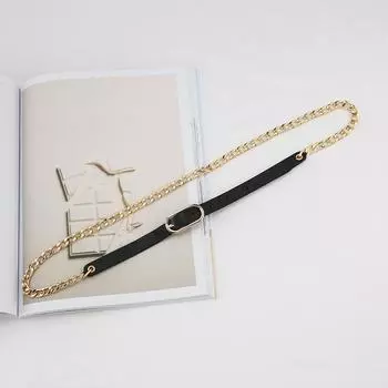 Мужской и женский хип-хоп металлический ремень-цепочка тонкий ремень для платья джинсовый ремень декоративная модная цепочка