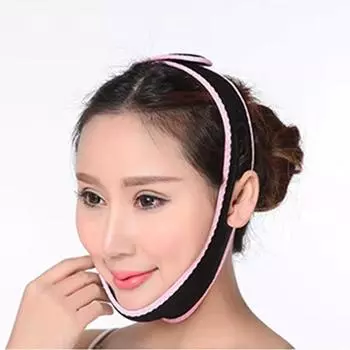 Мужской и женский храп Устройство против храпа Подбородочный ремень против храпа Пояс для коррекции вывиха челюсти Пояс против дыхания ртом Пояс против храпа 1PCS розовый