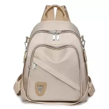 Мужской и женский однотонный рюкзак на молнии большой емкости дорожная сумка для отдыха и праздников высокое качество новый