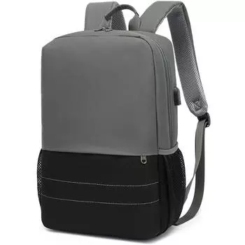 Мужской женский рюкзак, повседневный рюкзак для ноутбука 15,6 дюйма, мужские и женские школьные сумки для подростков, мальчиков и девочек, черный/серый/красный 10009 чёрный