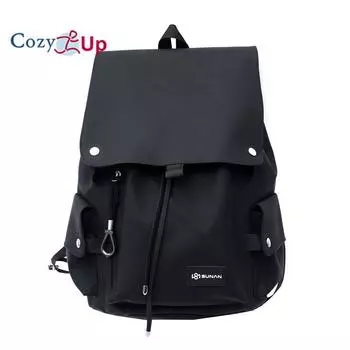 Мужской и женский рюкзак, мотоцикл с защитой от брызг, большая вместимость, студенческий рюкзак с большой крышкой, рюкзак 31cm * 3cm * 40cm красный