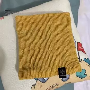 Мужской и женский шарф-шейный платок, зимний, утолщенный, плюшевый, эластичный, для холодной погоды, для улицы и дома, универсальный аксессуар серый