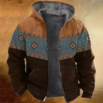 Мужской индивидуальный повседневный свитер на молнии с длинным рукавом и принтом, толстый хлопковый костюм, зимний костюм XL чёрный