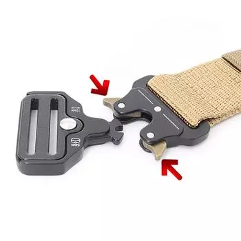 Мужской камуфляжный спортивный ремень, многофункциональный уличный холщовый ремень, мужские и женские тактические джинсы 125cm красный