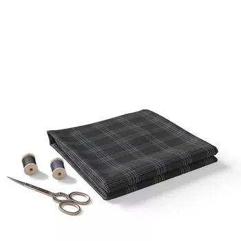 Мужской клетчатый костюм оливкового цвета - Премиум ткань 70% вискоза, 30% полиэстер 1 Meter оливковый