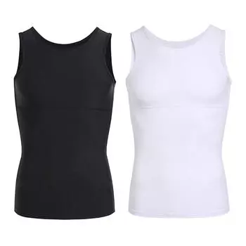 Мужской корсет для коррекции талии XXXL белый