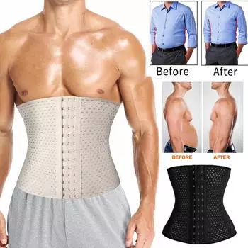 Мужской корсет для поддержки талии, корсет для похудения, бодибилдинг, потеря веса, контроль живота, спортивная безопасность, компрессионный пояс для живота, Cincher для фитнеса S телесный