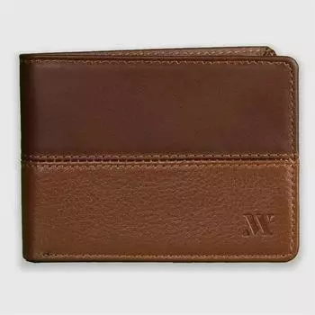 Мужской кошелек и визитница из натуральной кожи 1807