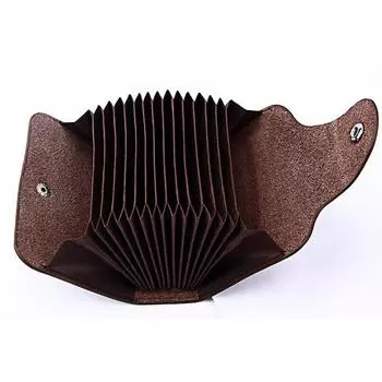 Мужской кошелек из натуральной кожи, держатель для кредитных карт, мужской маленький кошелек для монет, женский кошелек, тонкий тонкий мини-кошелек