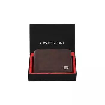 Мужской кошелек Lavie Sport Aviator Cross | Кошелек для мужчин коричневый