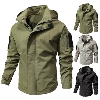Мужской костюм для альпинизма, быстросохнущая ветровка, спортивная куртка на открытом воздухе, пальто