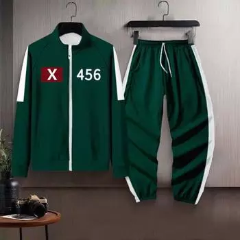 Мужской костюм для косплея, комплект с длинными рукавами, спортивная толстовка с эластичной резинкой на талии, комплект брюк для косплея, карнавальный костюм, реквизит для вечеринки L