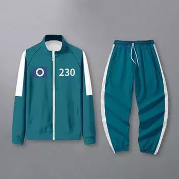 Мужской костюм для косплея, комплект с длинными рукавами, спортивная толстовка с эластичной резинкой на талии, комплект брюк для косплея, карнавальный костюм, реквизит для вечеринки L A