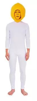 Мужской костюм Mechamecha Lemon жёлтый