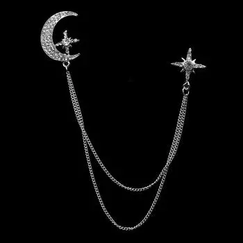 Мужской костюм, воротник рубашки, брошь с кисточками, орел, ангел, череп, значок с якорем, булавки в стиле ретро, свадебное платье, вечерние аксессуары для шеи, аксессуары № 28-57