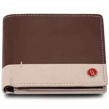 Мужской кожаный кошелек Jackson Brown | Фирменный качественный мужской кошелек с блокировкой RFID | Мужские кошельки из натуральной кожи | Мужской кожаный кошелек