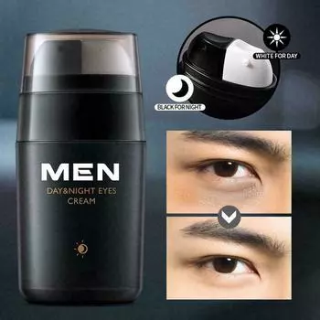 Мужской крем для глаз против старения, темных кругов под глазами, увлажняющий крем для глаз, крем от морщин, уменьшает отечность 20g
