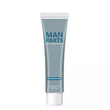 Мужской крем для подмышек, дезодорант для интимных частей тела, увлажняющий лосьон для тела One Size белый