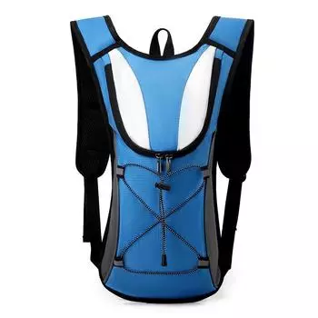 Мужской легкий походный альпинистский рюкзак для езды, контрастный цвет, уличный рюкзак королевский синий