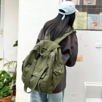 Мужской легкий рюкзак для путешествий большой емкости, женский школьный рюкзак для студентов и кампуса серый