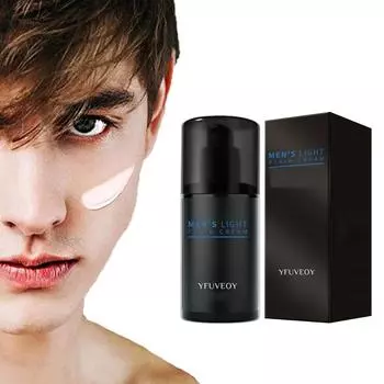 Мужской макияж используется для осветления, увлажнения и маскировки пятен.. Мужской увлажняющий макияж Мужской увлажняющий макияж One Size белый