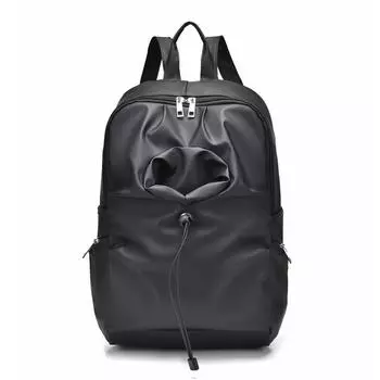 Мужской маленький рюкзак для путешествий на открытом воздухе Nylon чёрный