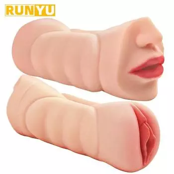Мужской мастубатор, реалистичная вагина, оральный секс-игрушки для мужчин, искусственная карманная киска для мастурбации, секс-шоп, эротические товары для взрослых A