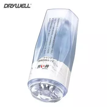 Мужской мастурбатор DRYWELL, секс-игрушки для мужчин, реалистичный анальный плотный туннель, вакуумное сосание, игрушки для взрослых, карманная чашка для мастурбации